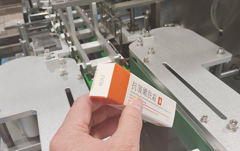 邁特凱改良化妝品裝盒機，提高包裝合格率