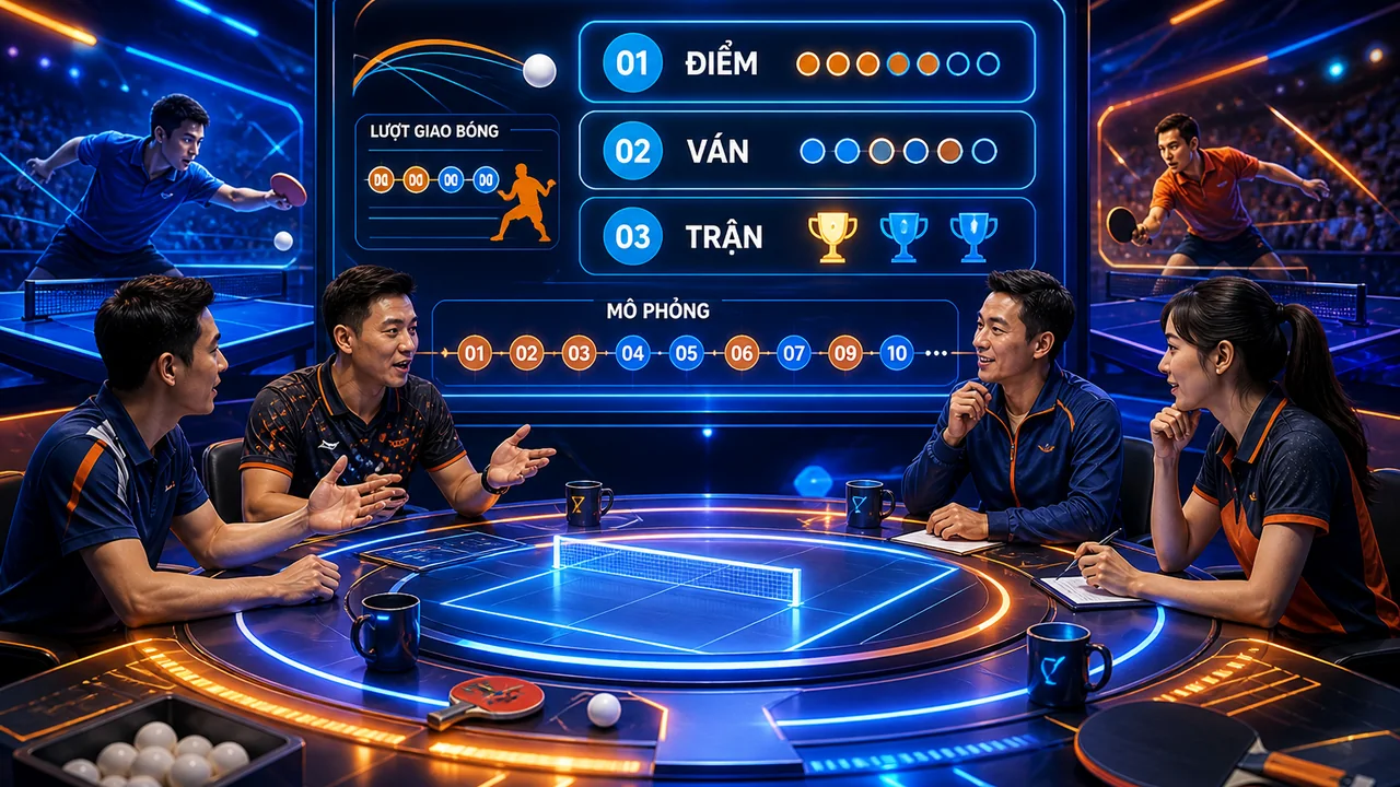 Đọc điểm dễ hơn: go8 game tennis bàn cách đọc điểm ván và lượt giao bóng
