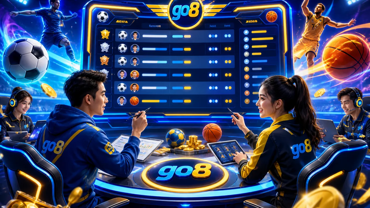 Bảng xếp hạng và hỏi đáp game thể thao go8 cho người mới