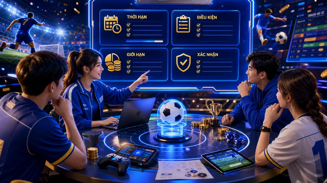Đọc điều kiện trước khi chơi: cách kiểm tra khuyến mãi game thể thao go8